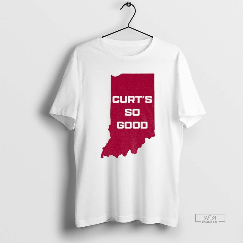 Official Curts So Good Indiana Hoosier Football 2025 T-Shirts, Hoodie, Sweatshirt