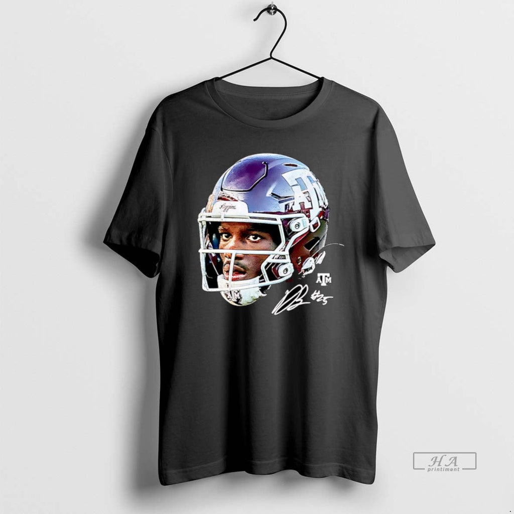 Official Dalton Brooks Texas Am Football Game Face T-Shirts, Hoodie, Sweatshirt
