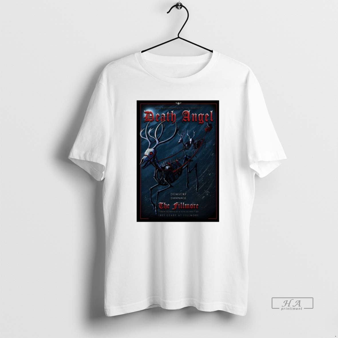 Official Death Angel December 18 2025 San Francisco Ca T-Shirts, Hoodie, Sweatshirt