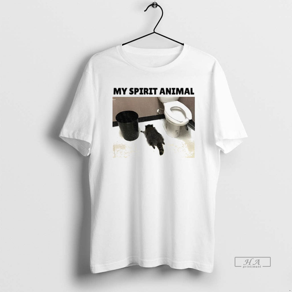 Official Drunk Raccoon My Spirit Animal T-Shirts, Hoodie, Sweatshirt
