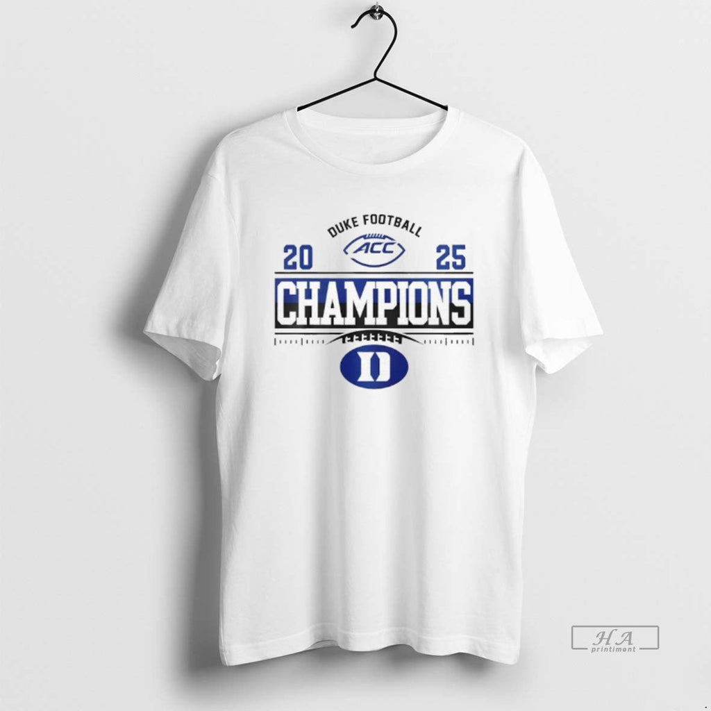 Official Duke Football Acc Champions 2025 T-Shirts, Hoodie, Sweatshirt