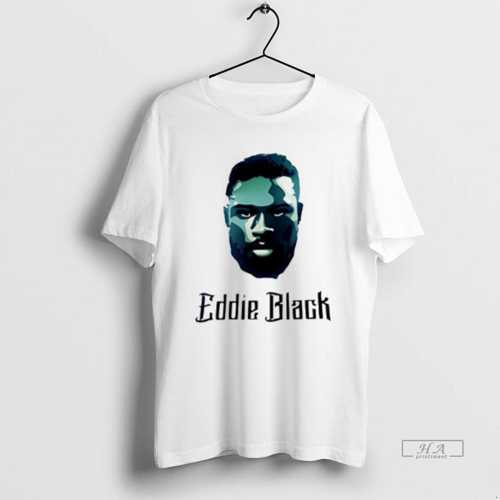 Official Eddie Black Big Face T-Shirts, Hoodie, Sweatshirt