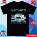 Failed As A Human Succeed As A Crab Japanese Shirts