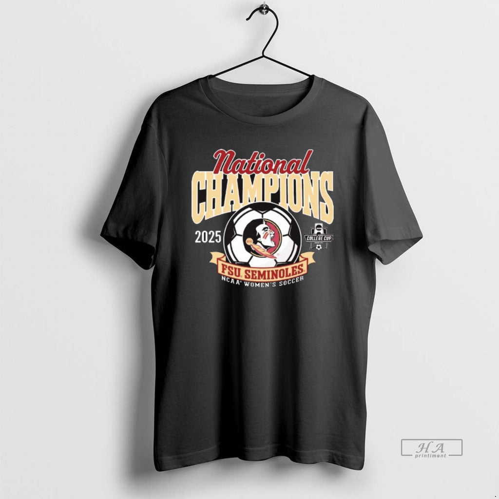 Official Florida State Seminoles National Champions 2025 Ncaa Soccer College Cup T-Shirts, Hoodie, Sweatshirt