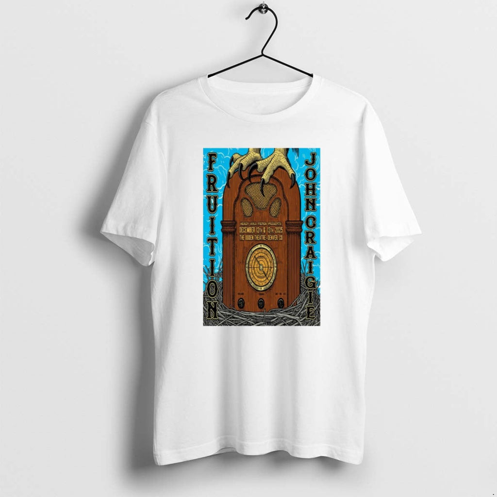 Official Fruition John Craigie Denver Colorado December 12 13 2025 T-Shirts, Hoodie, Sweatshirt