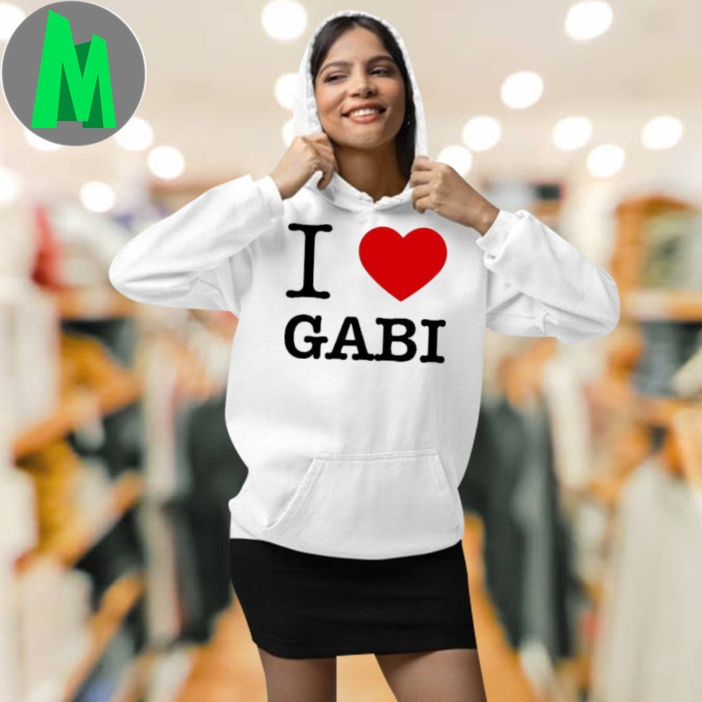 Gabriela Moura I Love Gabi Shirt