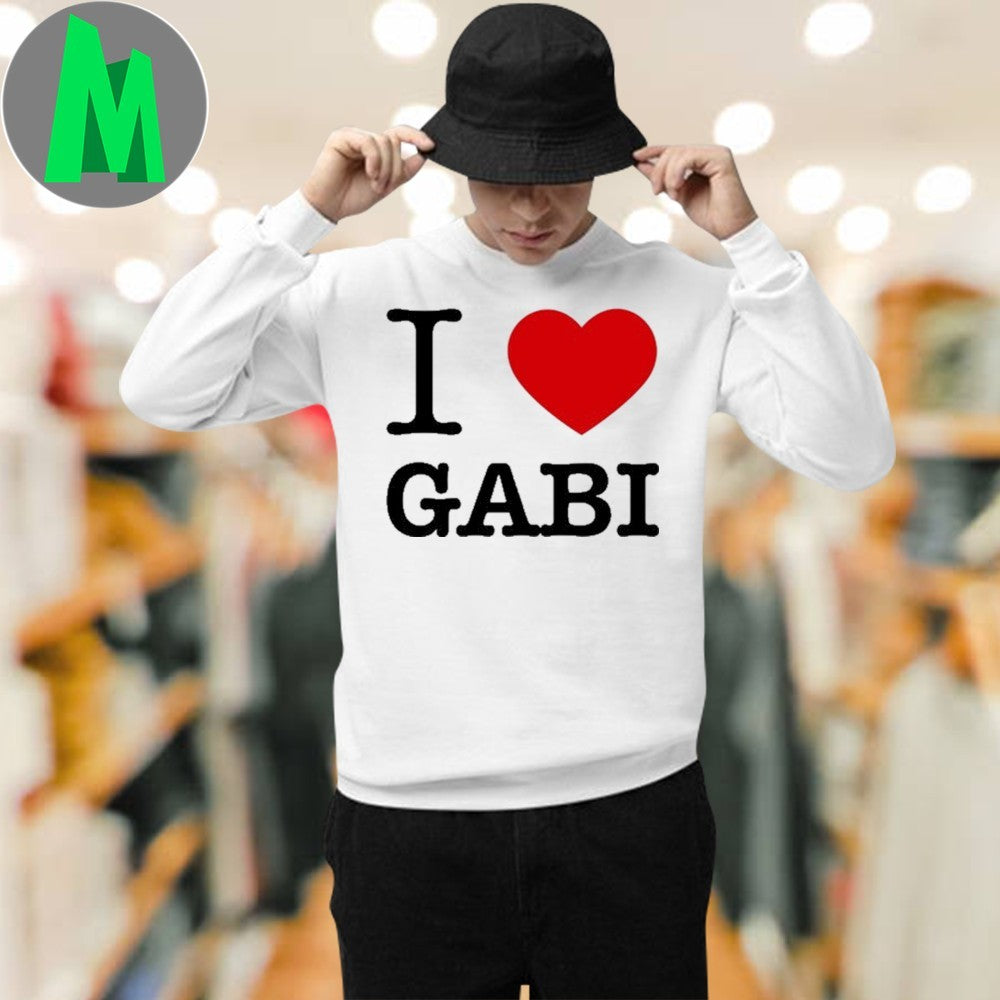 Gabriela Moura I Love Gabi Shirt