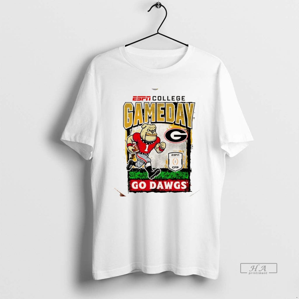 Official Geogria Bulldogs 2025 26 College Football Playoff Gameday Go Dawgs Mascot T-Shirts, Hoodie, Sweatshirt