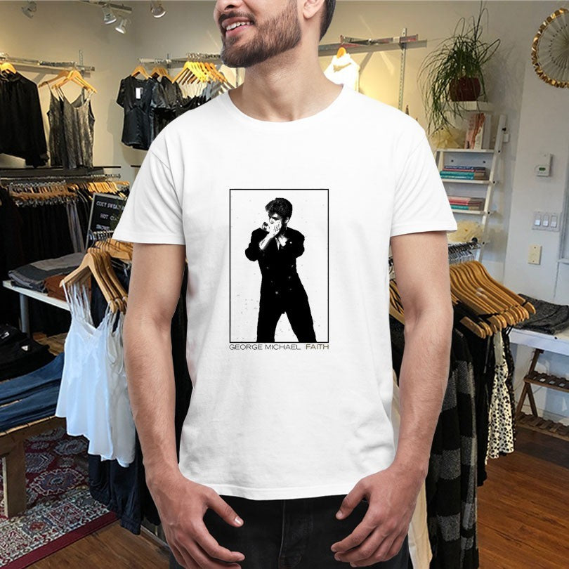 George Michael Faith Photo Shirts