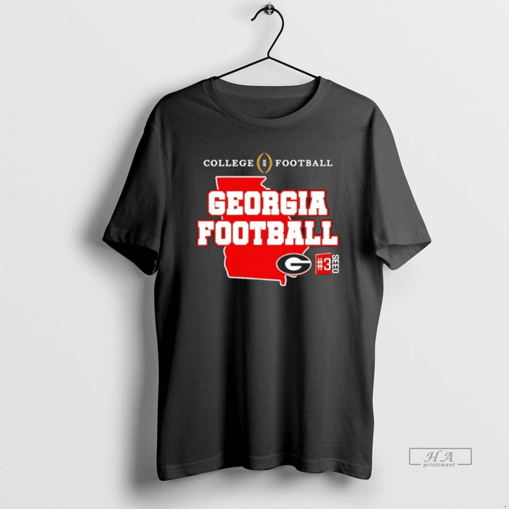 Official Georgia Bulldogs 2025 26 College Football Playoff Seed 3 T-Shirts, Hoodie, Sweatshirt