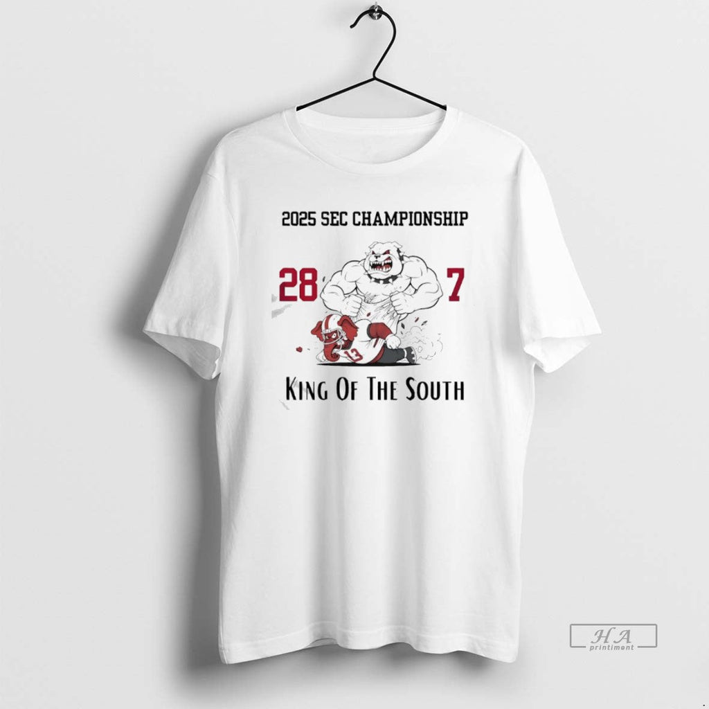 Official Georgia Bulldogs 2025 Sec Conference Championship 28 7 King South T-Shirts, Hoodie, Sweatshirt