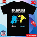 Godzilla Vs Kong The New Empire Rise Together Give Blood American Red Cross Shirts