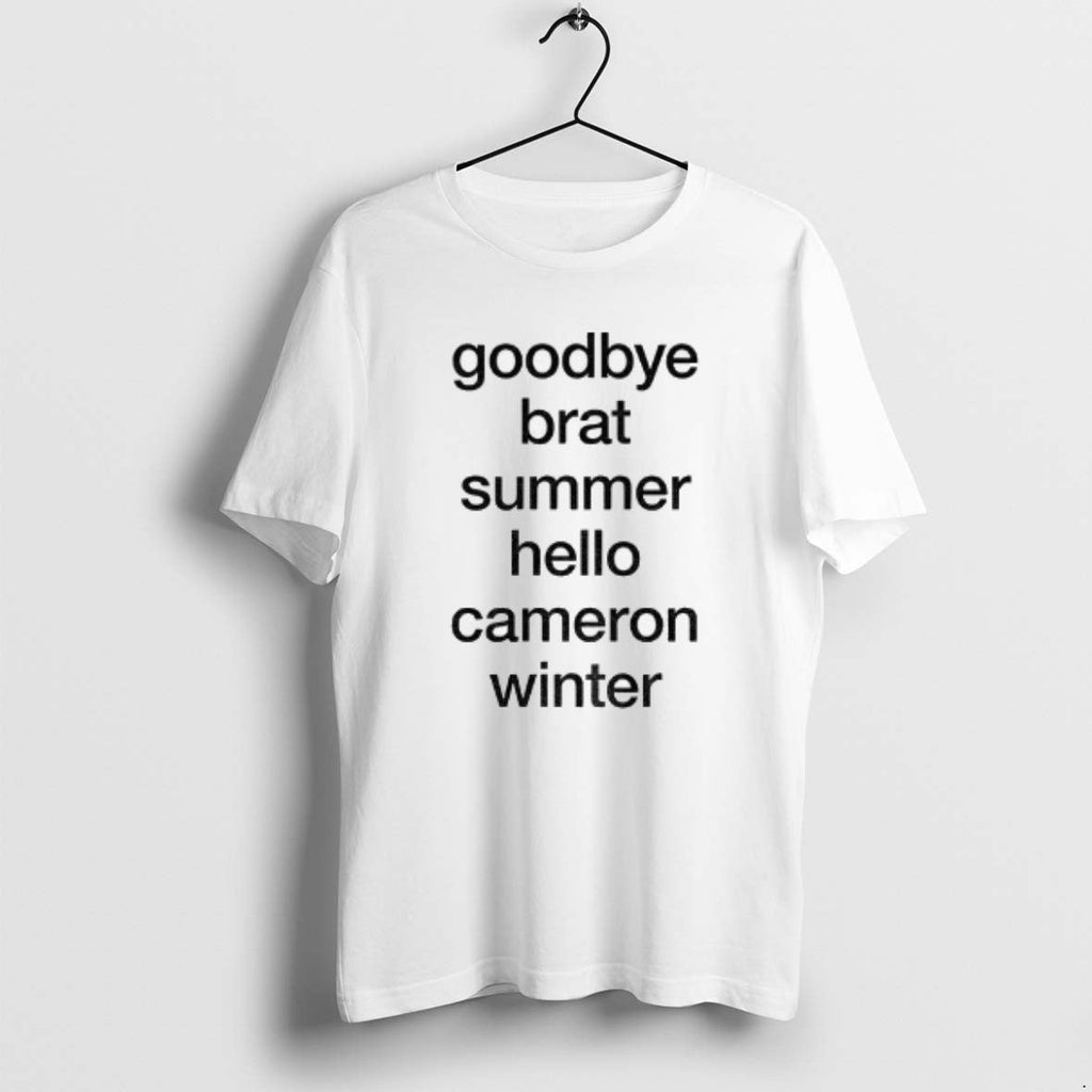 Official Goodbye Album Summer Hello Artist Winter T-Shirts, Hoodie, Sweatshirt