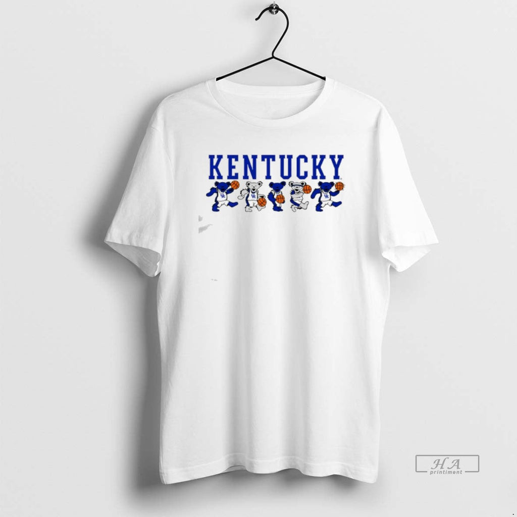 Official Grateful Dead Dancing Bears Kentucky Wildcats Basketball Logo T-Shirts, Hoodie, Sweatshirt