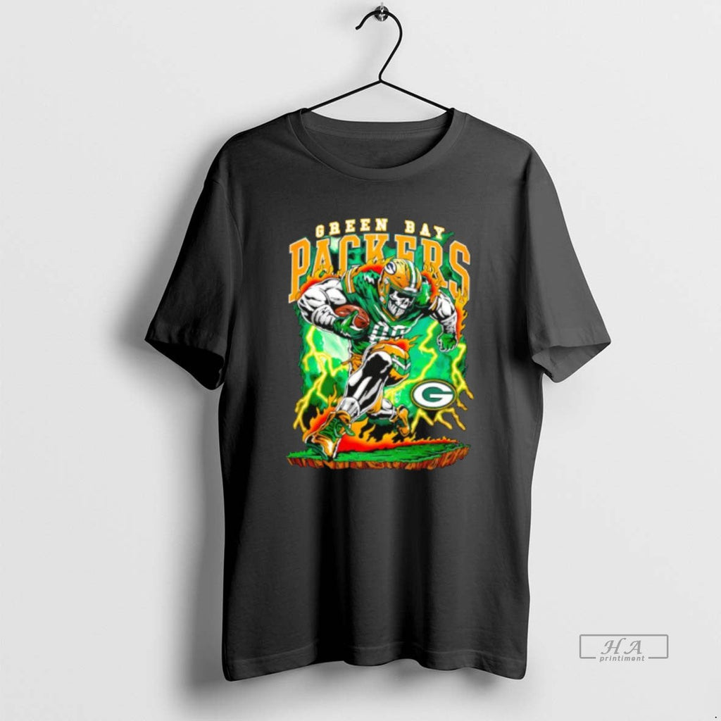 Official Green Bay Rush Football Skeleton T-Shirts, Hoodie, Sweatshirt