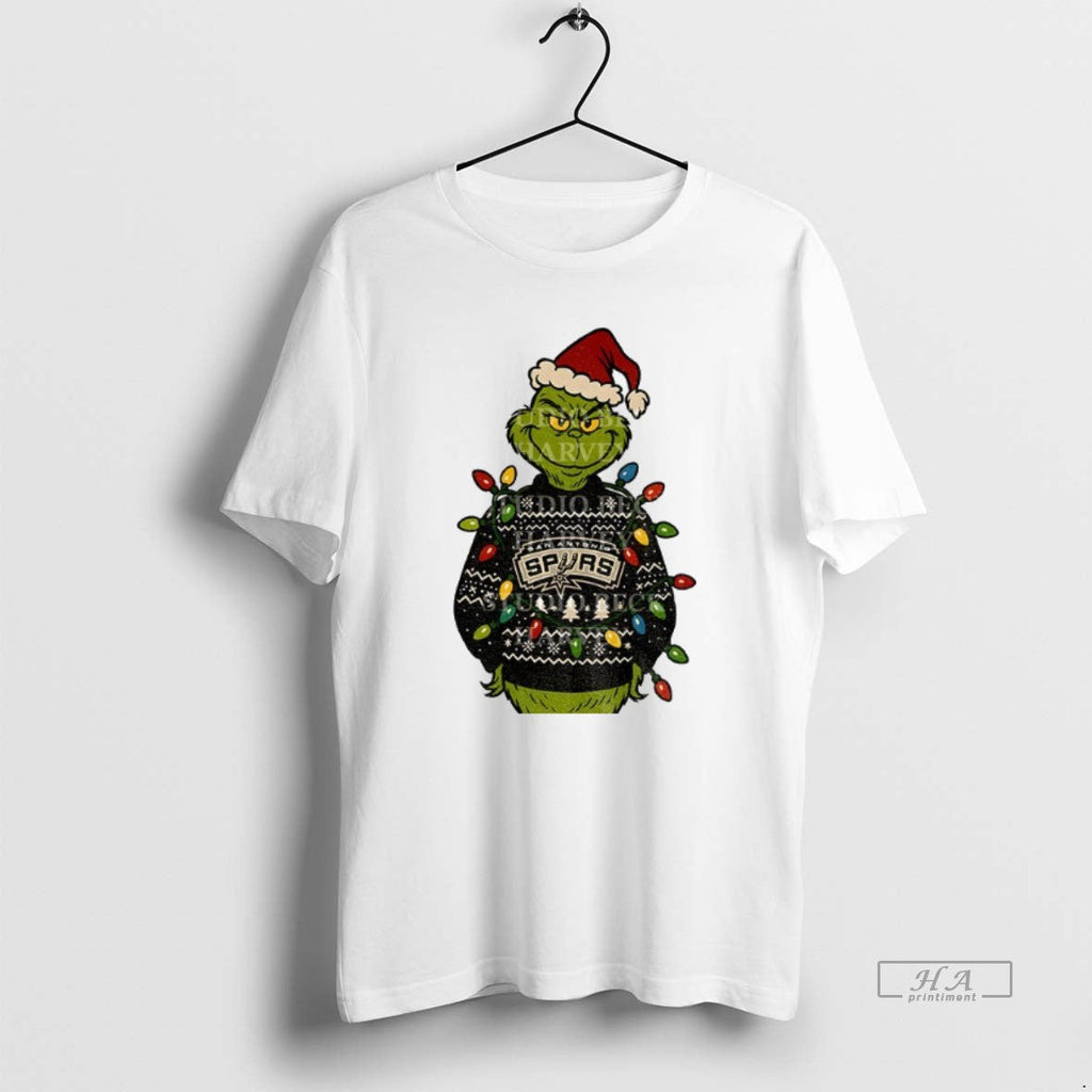 Official Grinch San Antonio Spurs Nba Basketball 2025 T-Shirts, Hoodie, Sweatshirt
