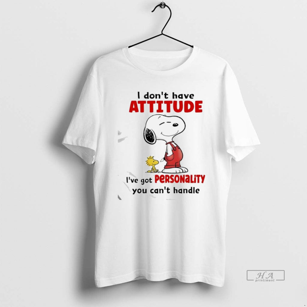 Official Grinch I Dont Have Attitude Ive Got Personality You Cant Handle T-Shirts, Hoodie, Sweatshirt