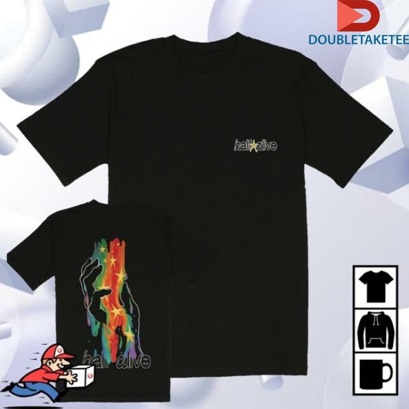 Half Alive 7 Hand Rainbow T-shirts