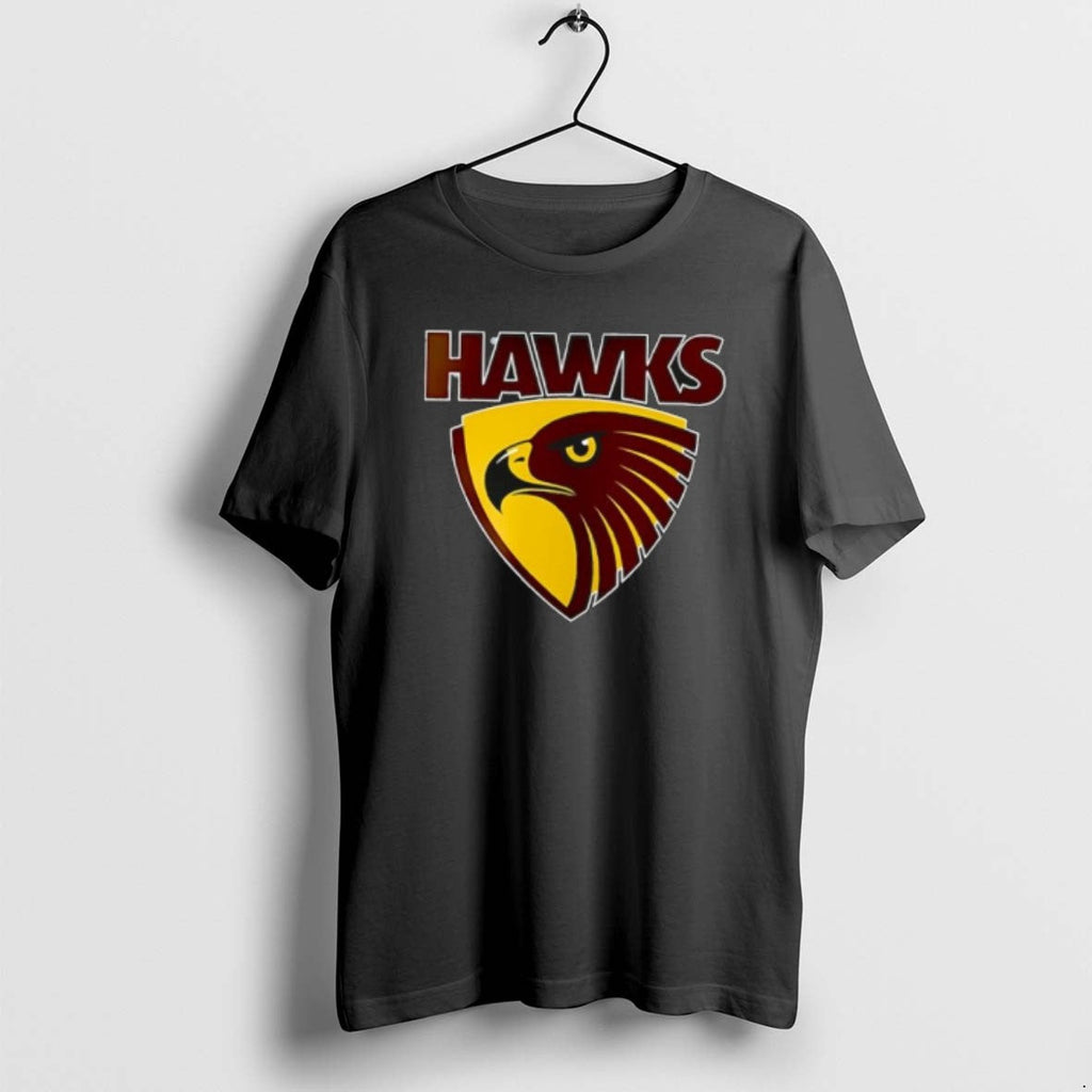 Official Hawthorn Fc Hawks Peanuts 75th Anniversary 2025 2026 Logo T-Shirts, Hoodie, Sweatshirt