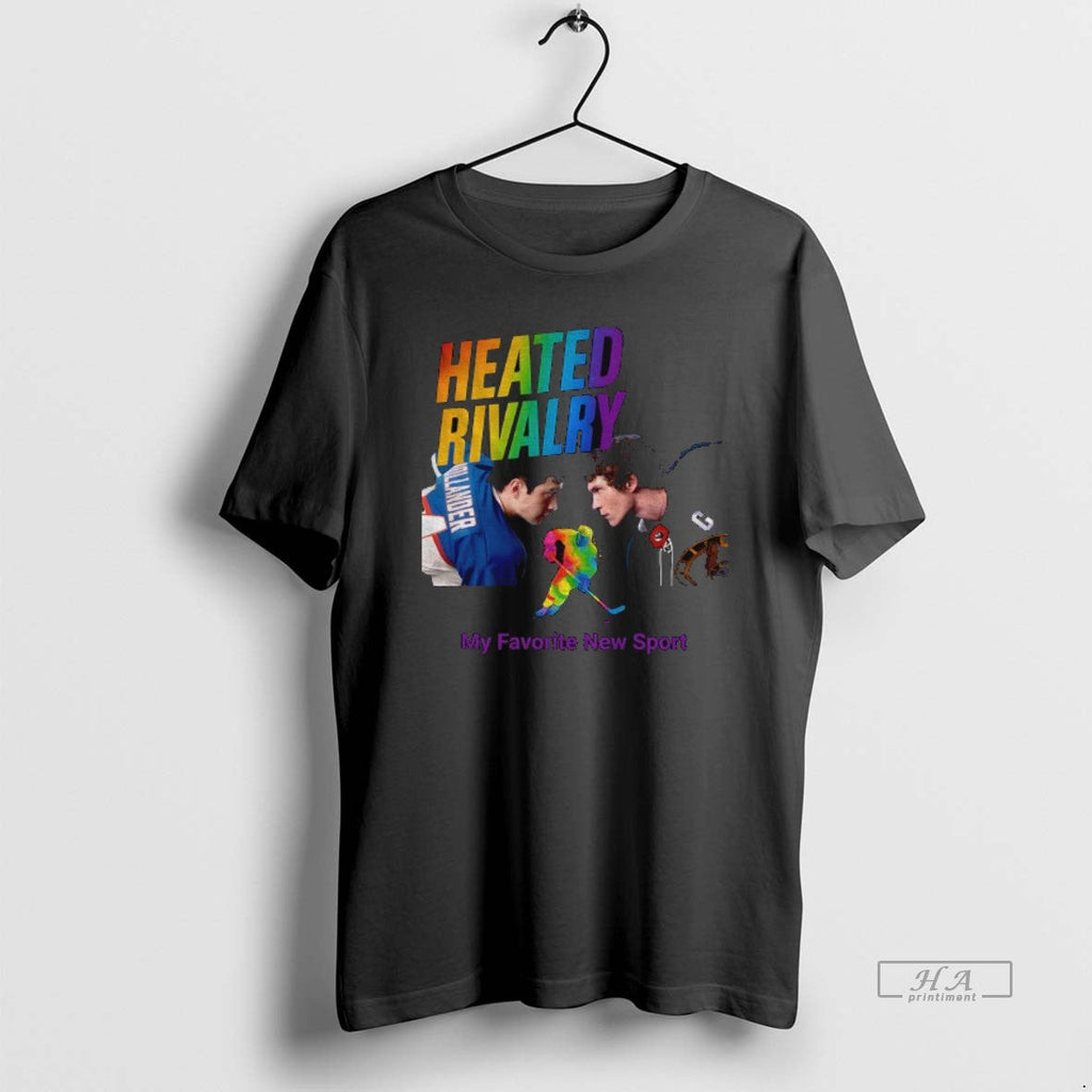Official Heated Rivalry Gay Hockey Pride Lgbtq Rainbow Hockey T-Shirts, Hoodie, Sweatshirt