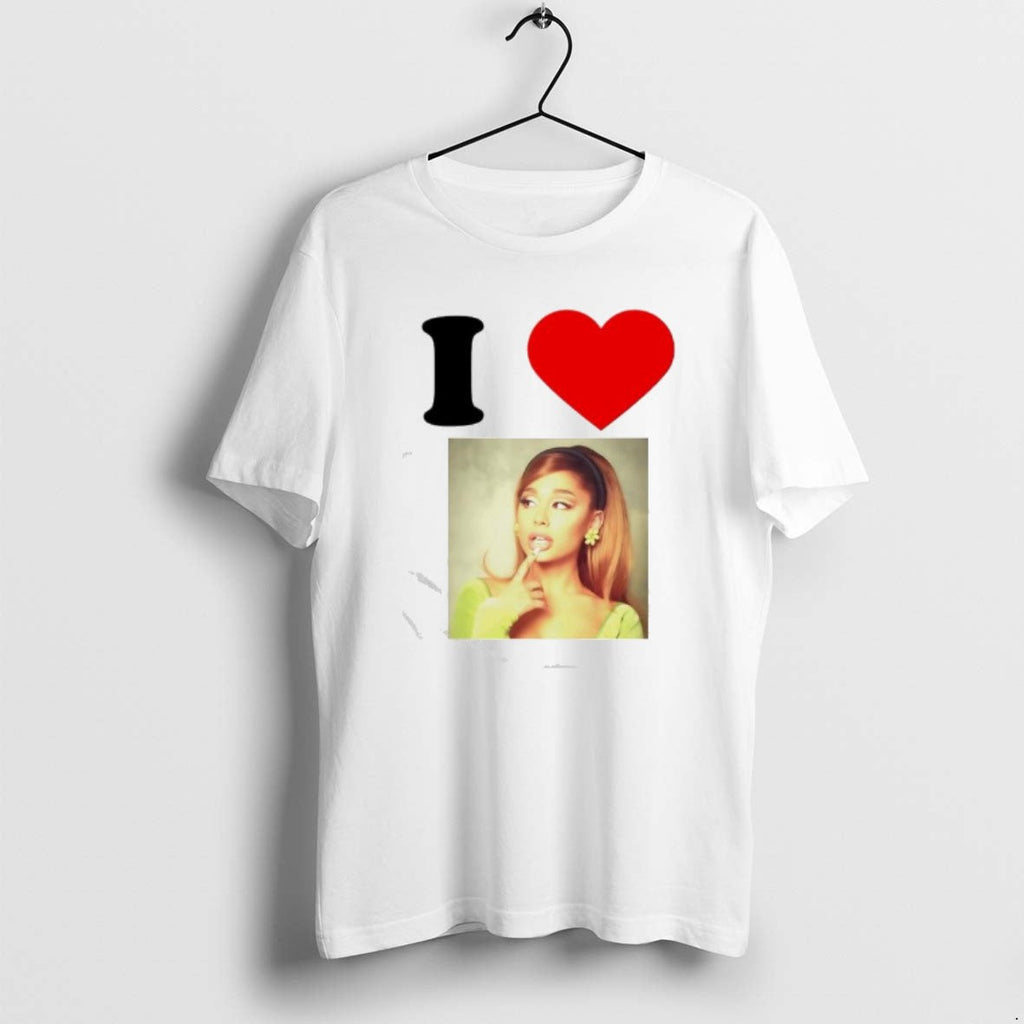 Official I Love Ariana Grande American Singer T-Shirts, Hoodie, Sweatshirt
