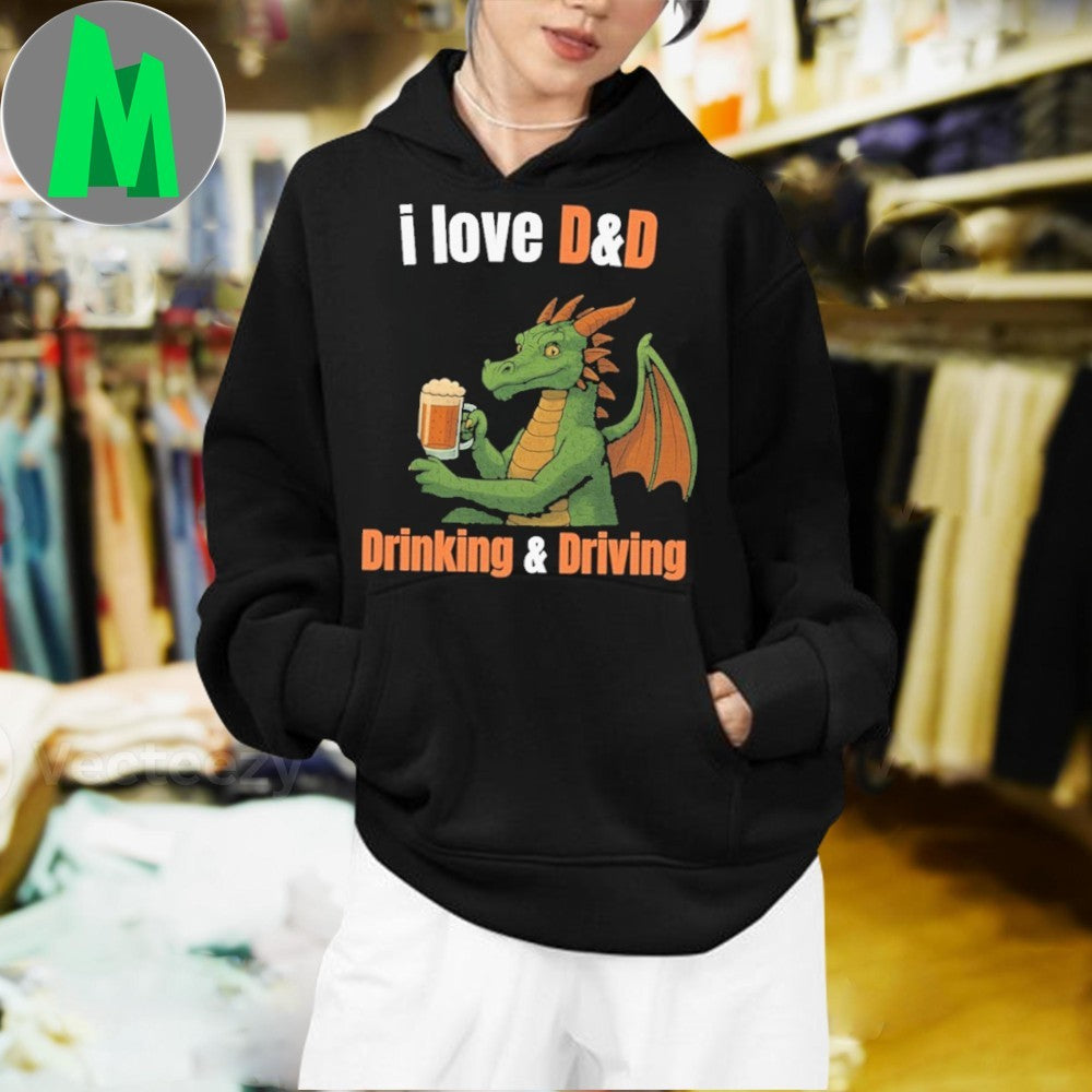 I love D&D Drinking & Driving Shirt