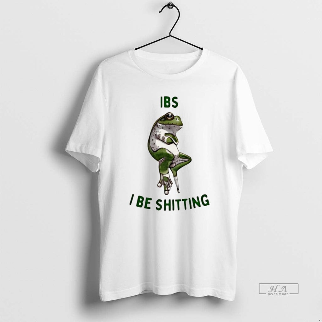 Official Ibs I Be Shitting Frog T-Shirts, Hoodie, Sweatshirt
