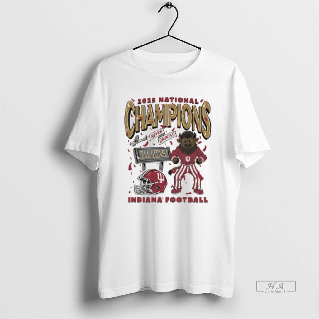 Official Indiana Football 2025 National Champions Hoosier Bison T-Shirts, Hoodie, Sweatshirt