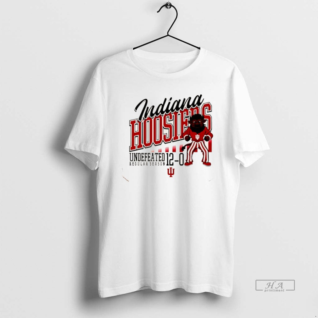 Official Indiana Football Undefeated Season 2025 12 0 Mascot T-Shirts, Hoodie, Sweatshirt