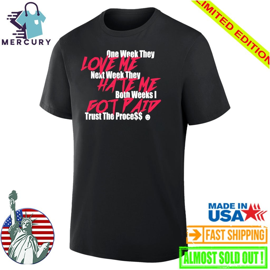 Infrared Salesman 6 Trust The Process Shirt