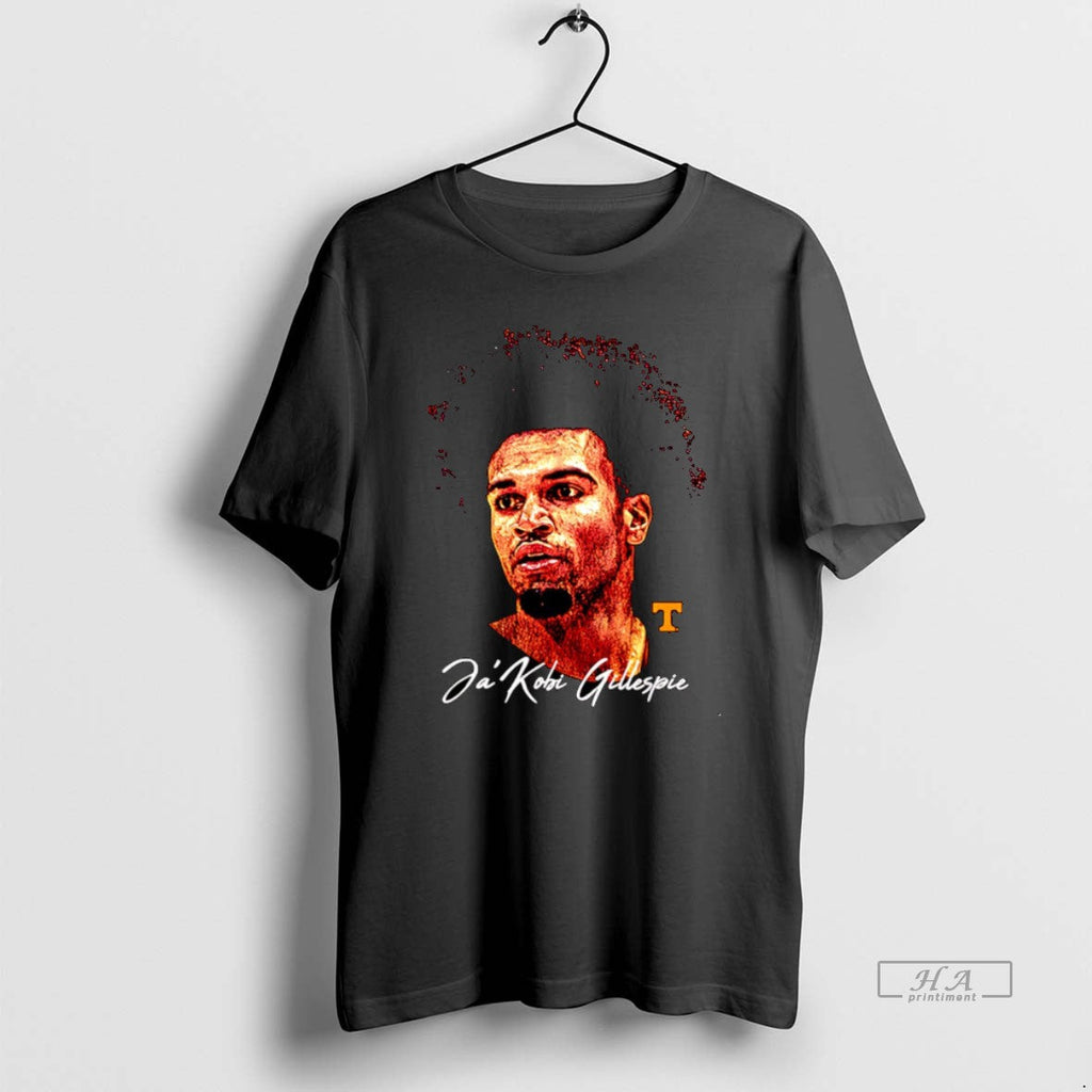 Official Jakobi Gillespie Tennessee Basketball Game Face T-Shirts, Hoodie, Sweatshirt