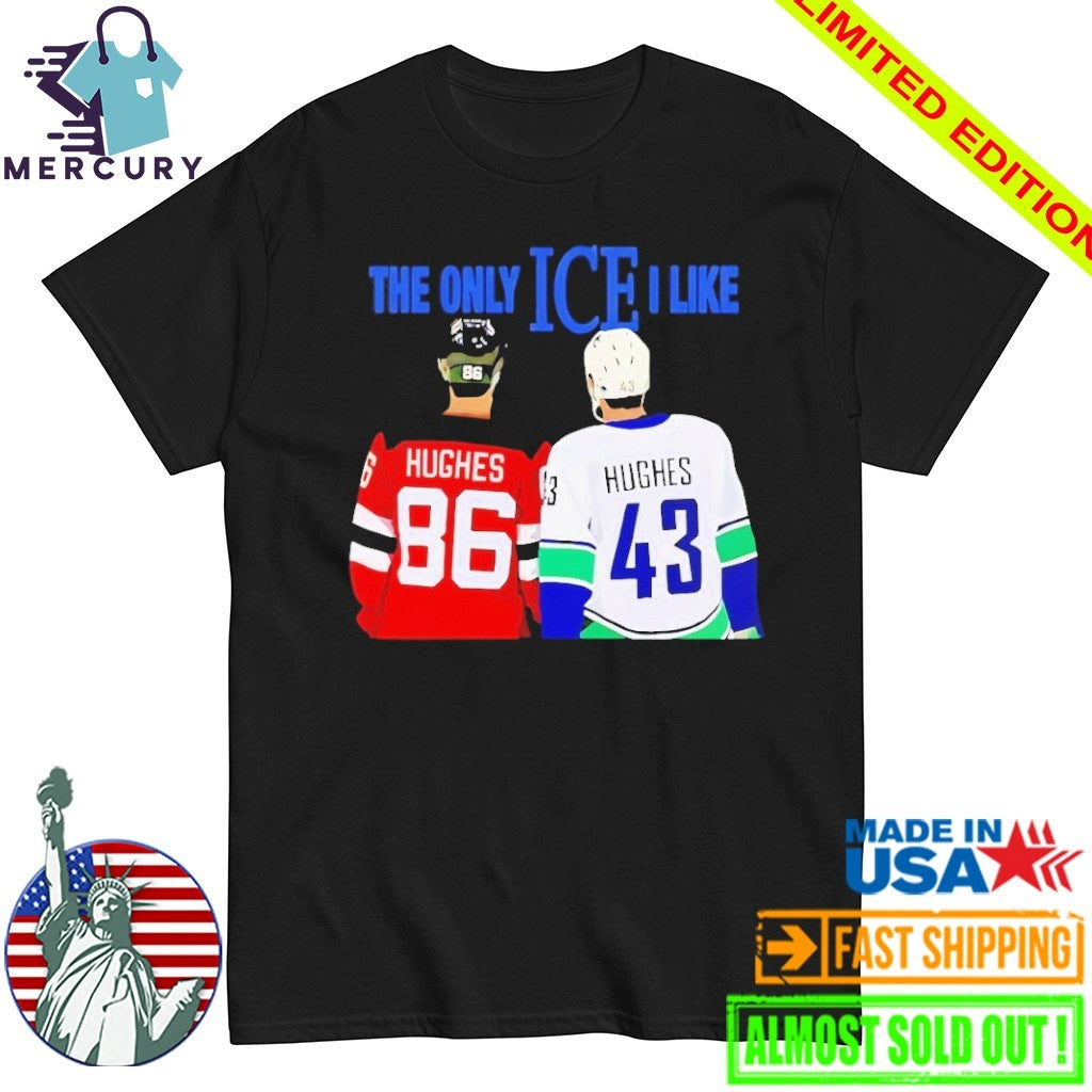 Jack Hughes Quinn Hughes Usa Olympic Gold Medal Hockey Champions Step Brothers Ice Hockey Shirt