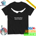 Jack Hughes This Smile Will Go Down In History Shirt