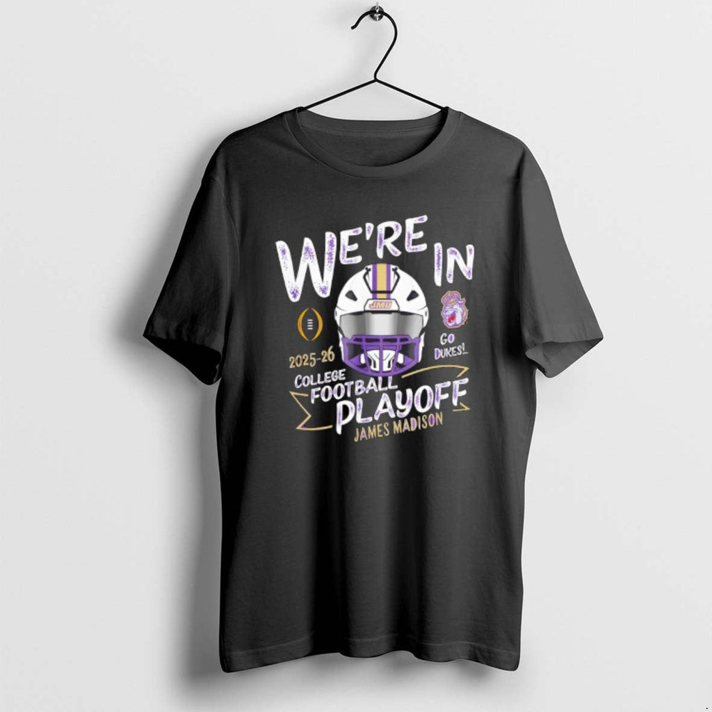 Official James Madison Dukes Cfp College Football Playoff 2025 26 Logo T-Shirts, Hoodie, Sweatshirt
