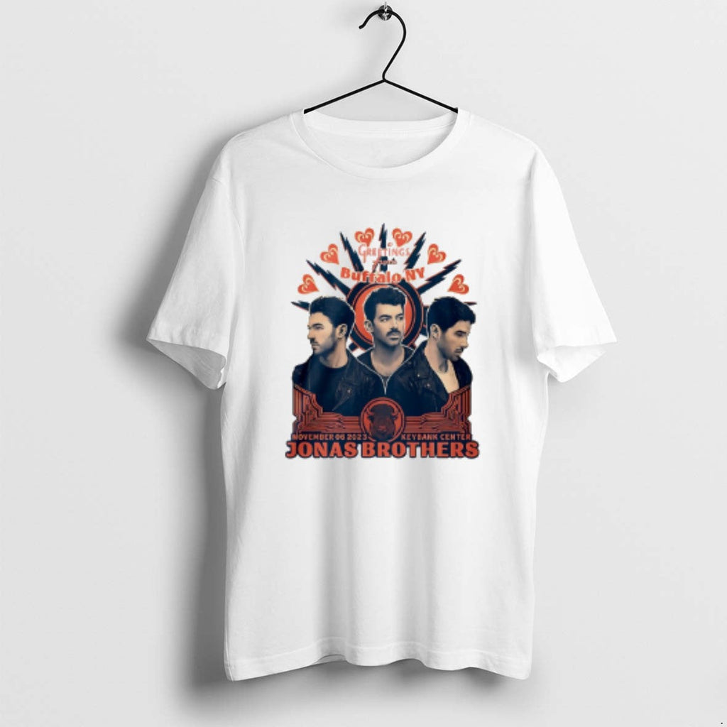 Official Jonas Brothers Greetings Your Hometown Buffalo Ny T-Shirts, Hoodie, Sweatshirt