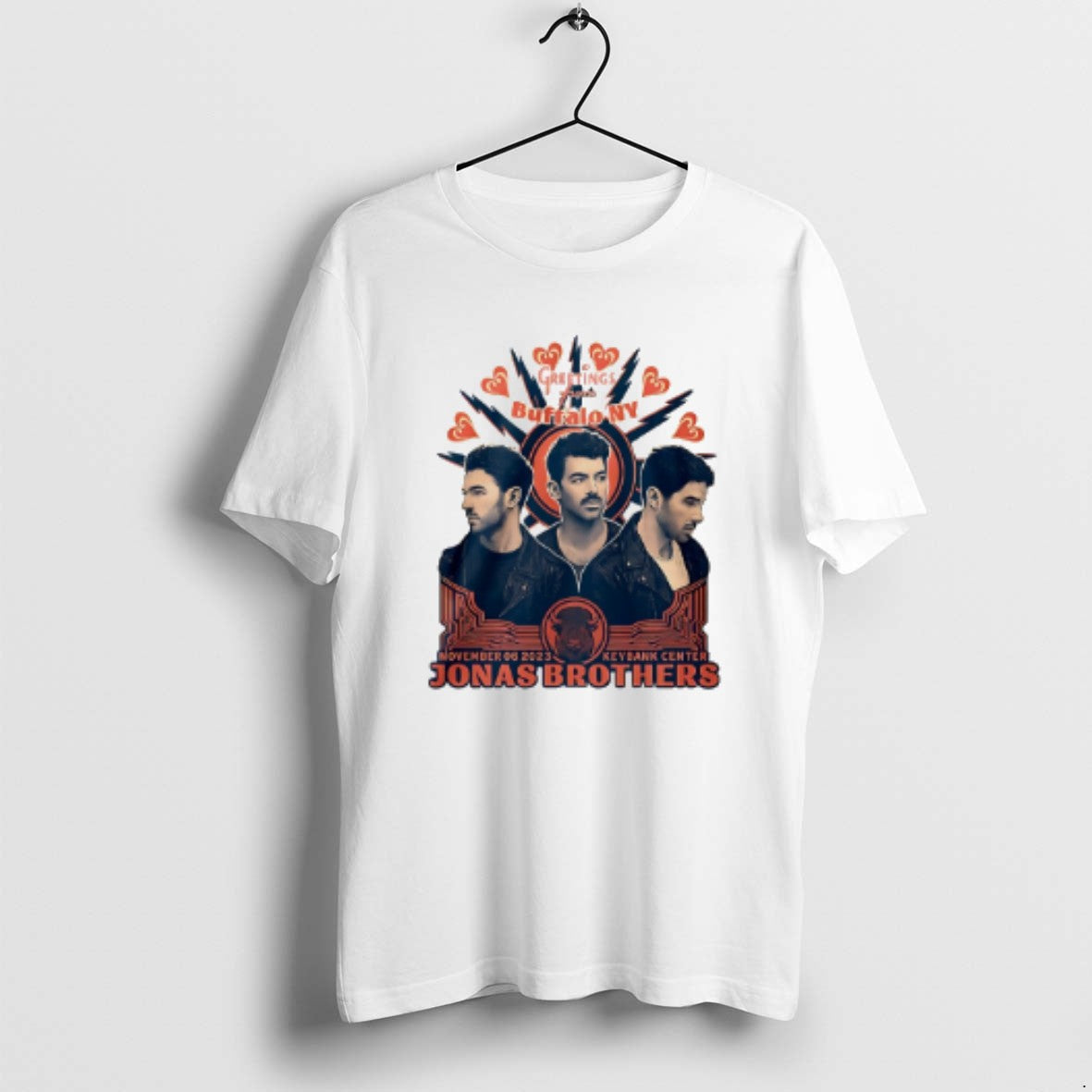 Official Jonas Brothers Greetings Your Hometown Buffalo Ny T-Shirts, Hoodie, Sweatshirt