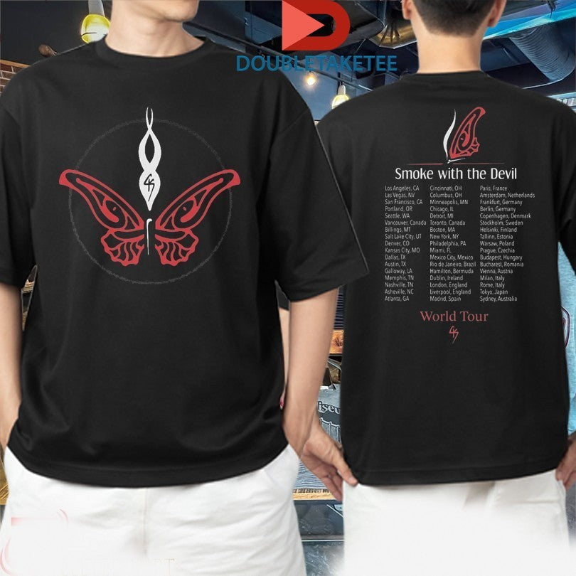 Just Roll With It Smoke With The Devil World Tour Dates T-shirts