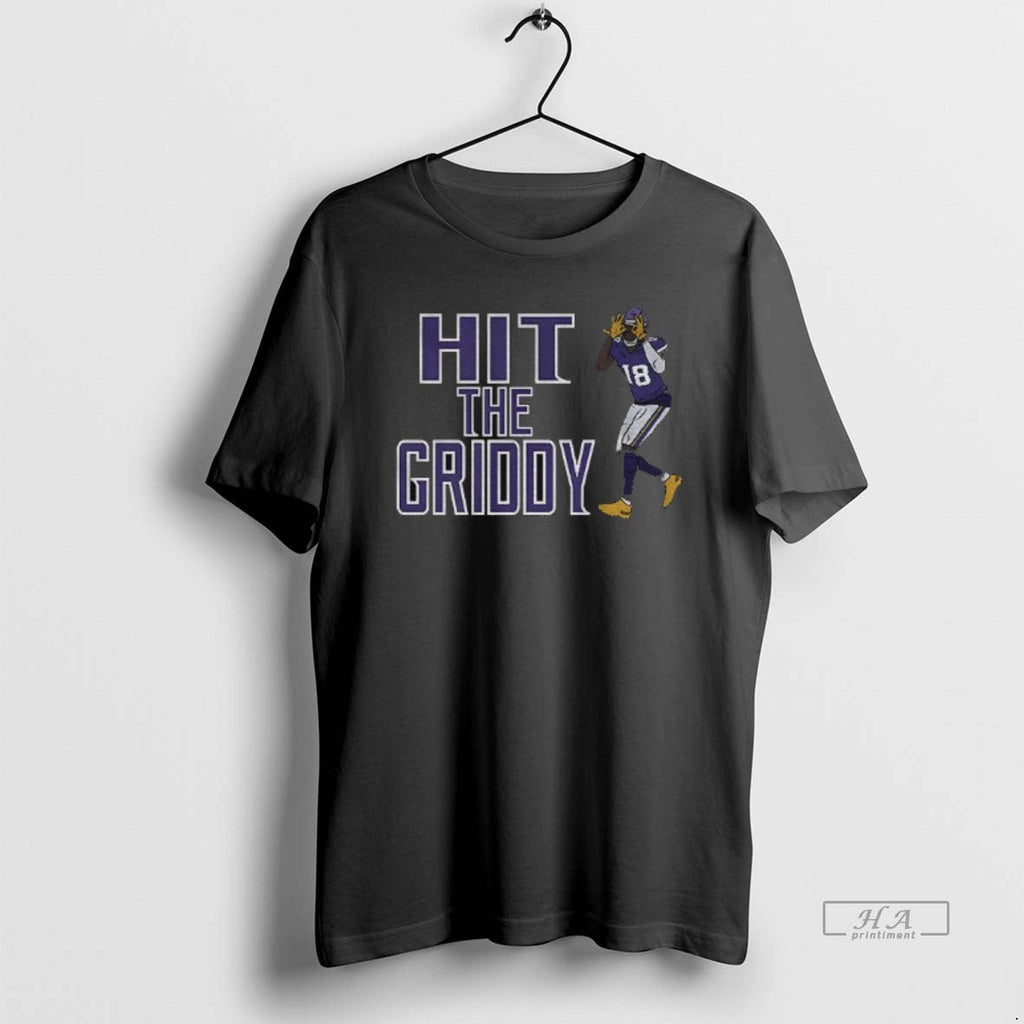 Official Justin Jefferson Minnesota Vikings Hit Griddy Football T-Shirts, Hoodie, Sweatshirt