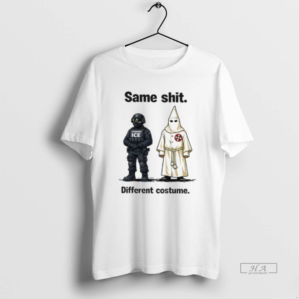 Official Kkk Coward Ice Same Shit Different Costume T-Shirts, Hoodie, Sweatshirt