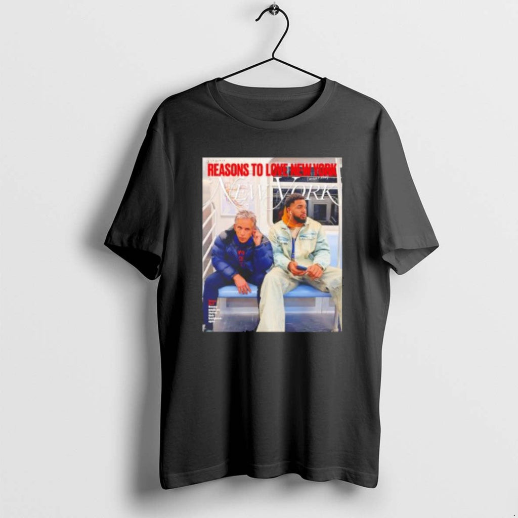 Official Karl Anthony Towns Ben Stiller New York Magazine T-Shirts, Hoodie, Sweatshirt