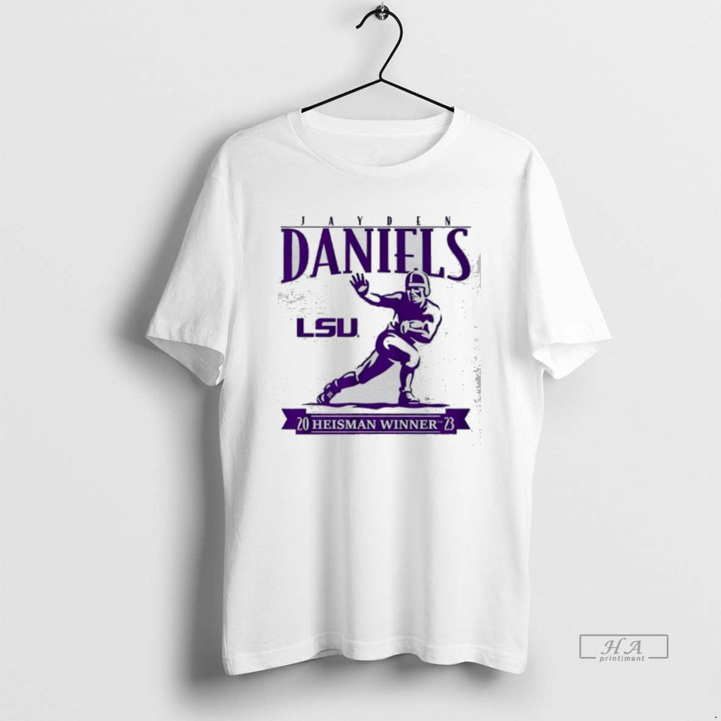 Official Lsu Football Jayden Daniels Heisman Winner 2023 T-Shirts, Hoodie, Sweatshirt
