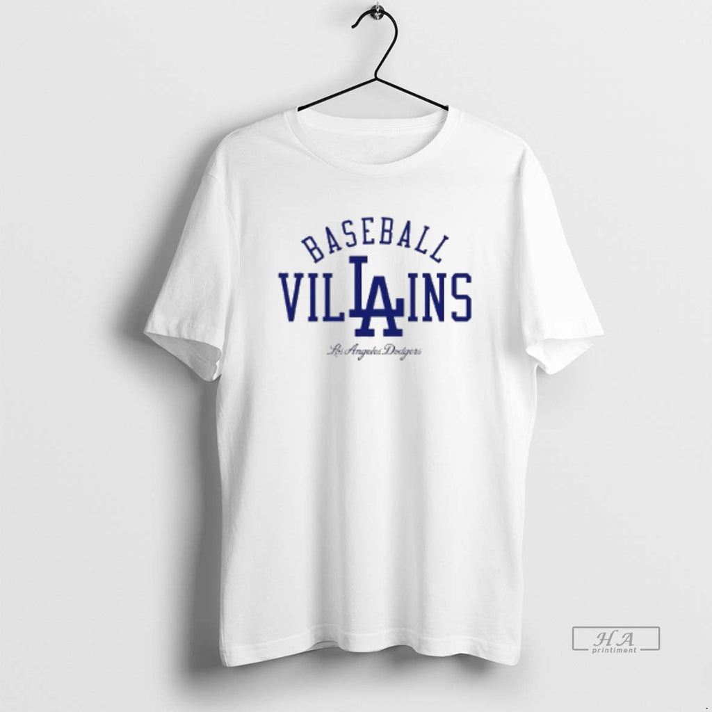 Official Los Angeles Dodgers Baseball Villains T-Shirts, Hoodie, Sweatshirt