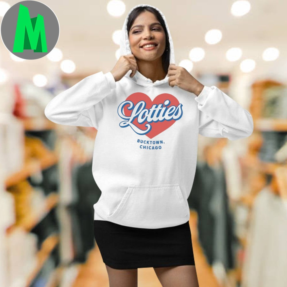 Lotties Bucktown Chicago Heart Logo Shirt