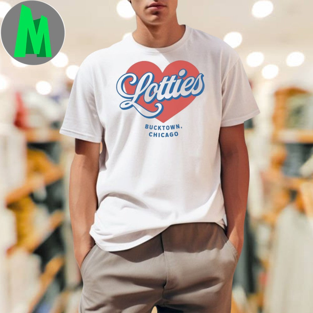 Lotties Bucktown Chicago Heart Logo Shirt