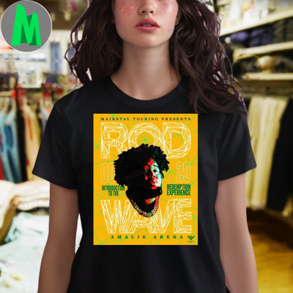 Mainstay Touring Presents Rod Wave Redemption Experience Concert T-Shirt