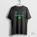 Official Marshall Thundering Herd 2025 Lets Go Herd Football Tee (1)