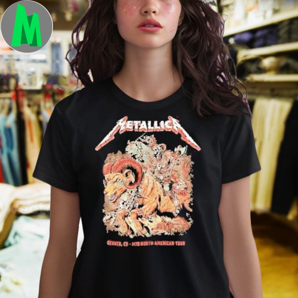Metallica Denver 2025 Night 2 Empower Field CO On June 29th Shirt