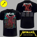 Metallica M72 World Tour Cardiff Principality Stadium Dragon 2026 Tee (1)