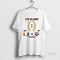 Official Miami Vs Texas Am 2025 Cfp First Rd Playoff Game 2 T-Shirts, Hoodie, Sweatshirt