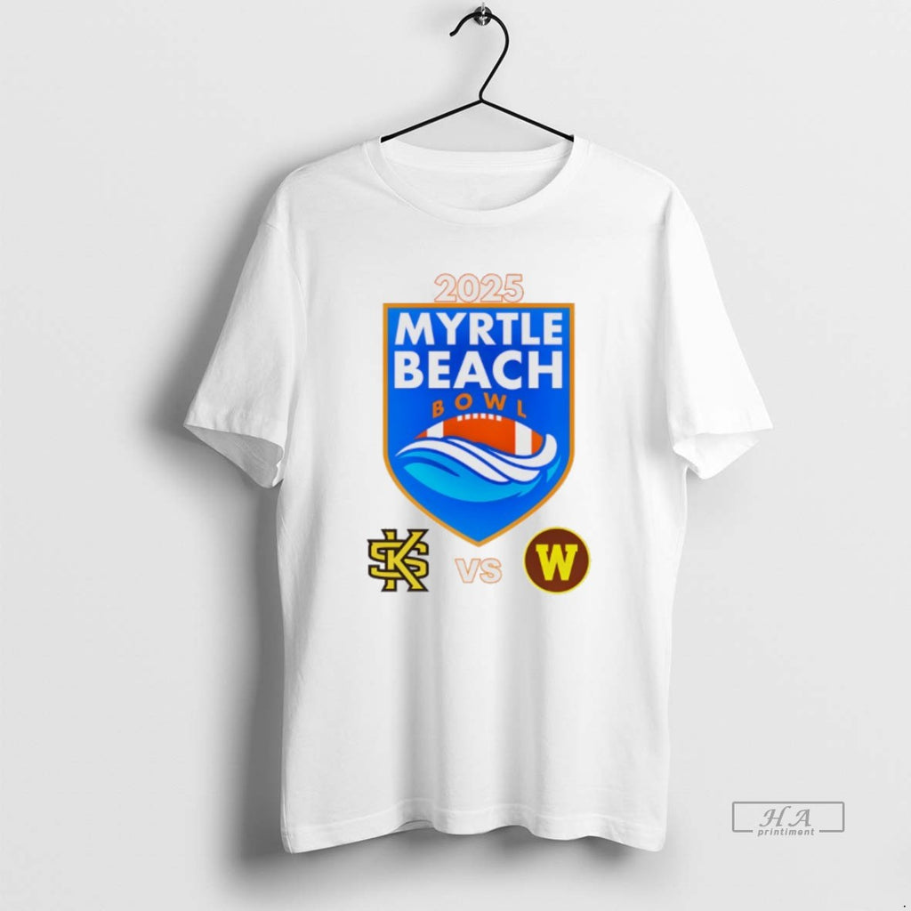 Official Myrtle Beach Bowl 2025 Kennesaw State Vs Western Michigan T-Shirts, Hoodie, Sweatshirt